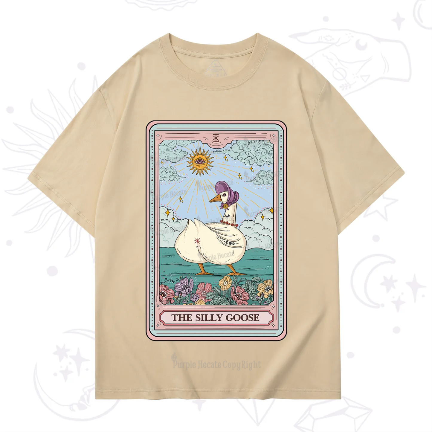 Purplehecate The Silly Goose Tarot T-Shirt