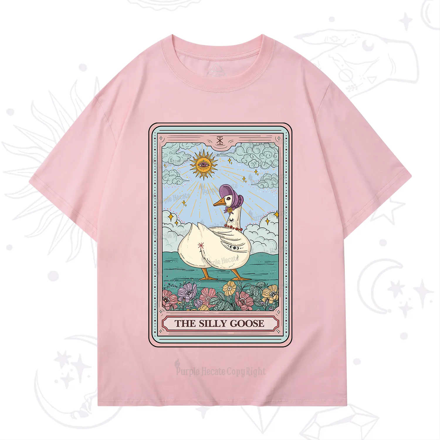 Purplehecate The Silly Goose Tarot T-Shirt