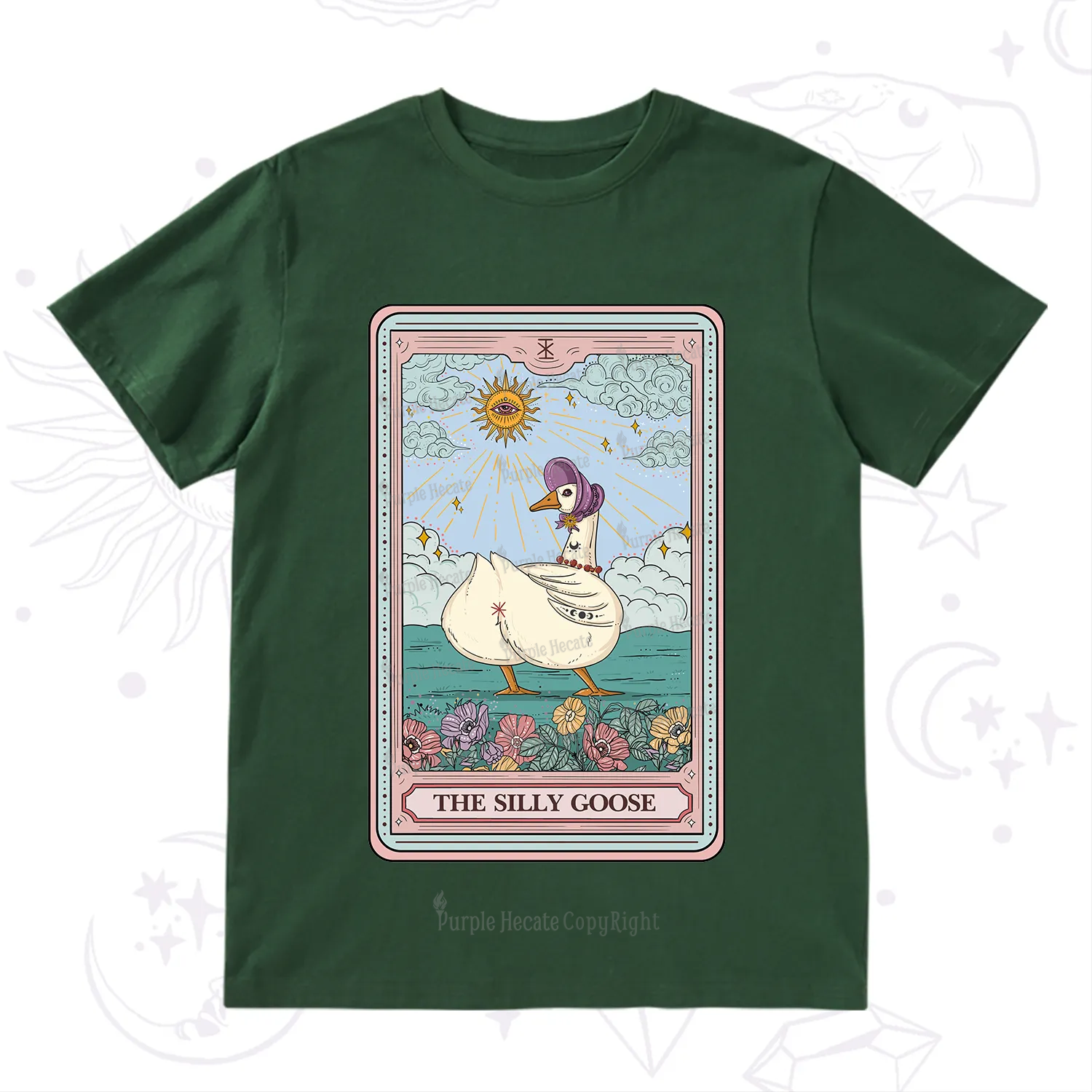 Purplehecate The Silly Goose Tarot T-Shirt
