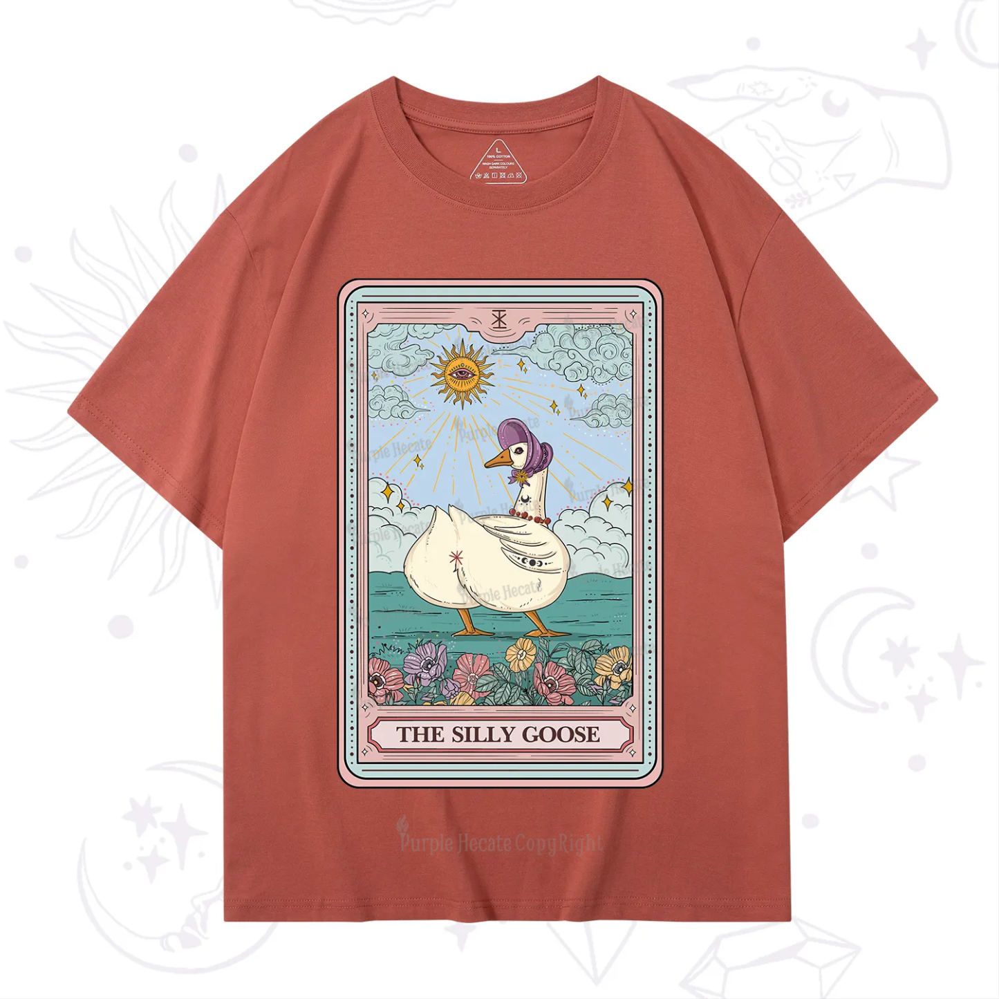Purplehecate The Silly Goose Tarot T-Shirt