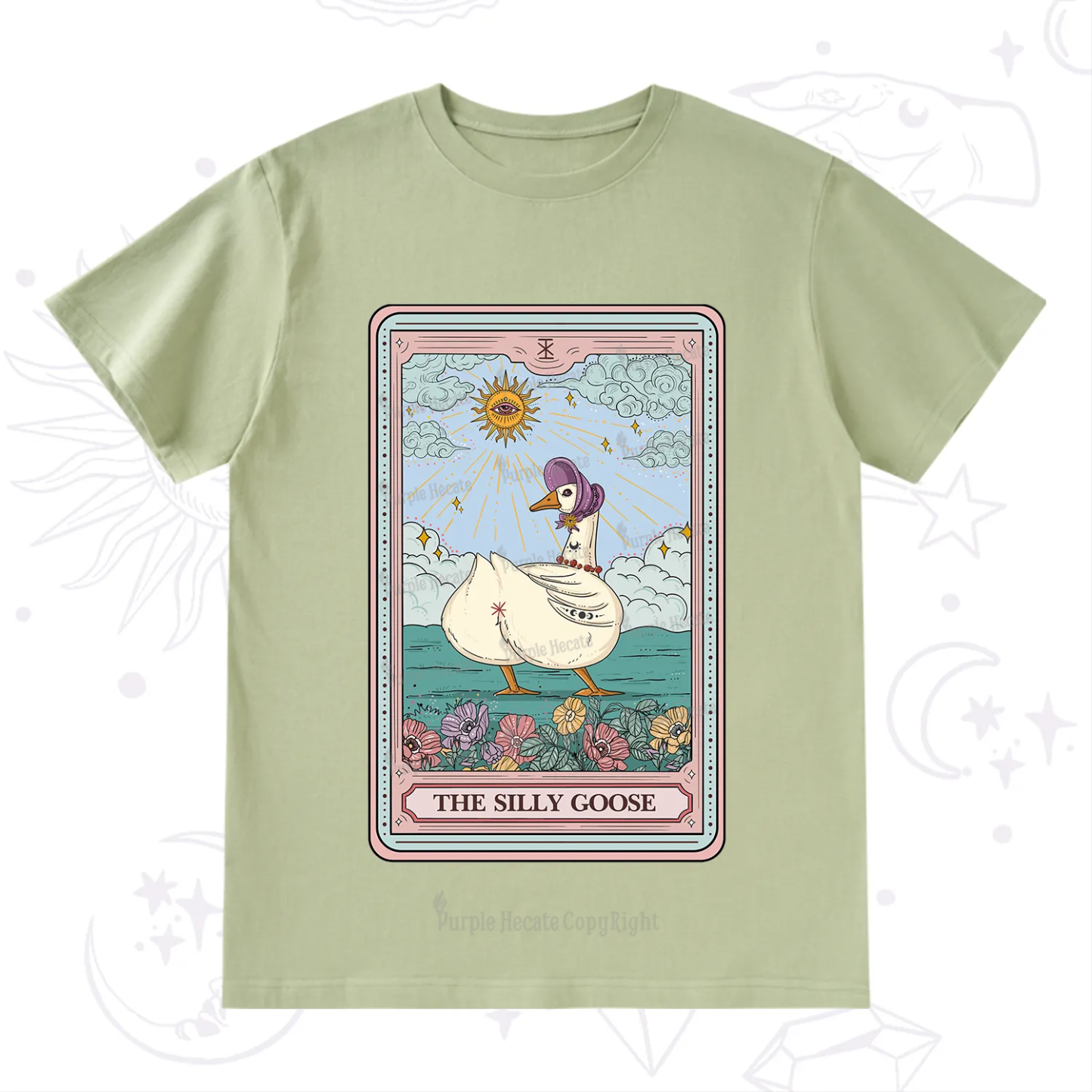 Purplehecate The Silly Goose Tarot T-Shirt