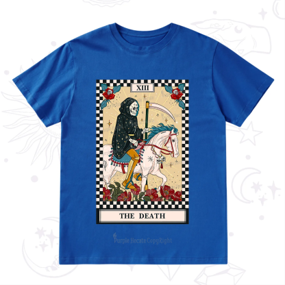 Purplehecate The Death Tarot Skeleton T-Shirt