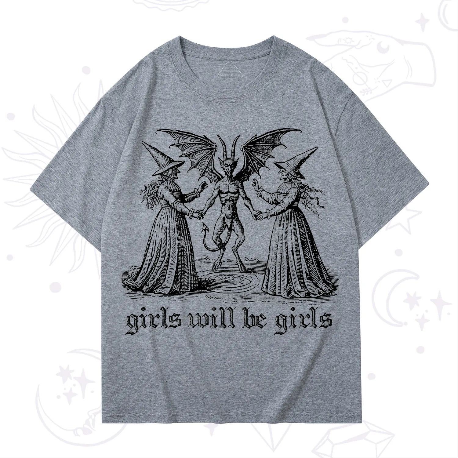Purplehecate Witch Girls Will Be Girls T-Shirt