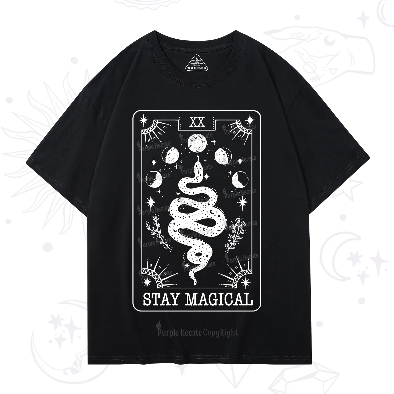 Purplehecate The Stay Magical Tarot T-Shirt