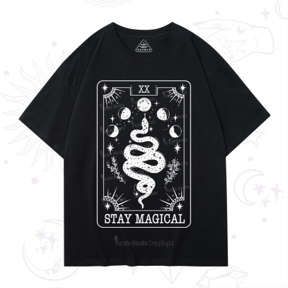 Purplehecate The Stay Magical Tarot T-Shirt