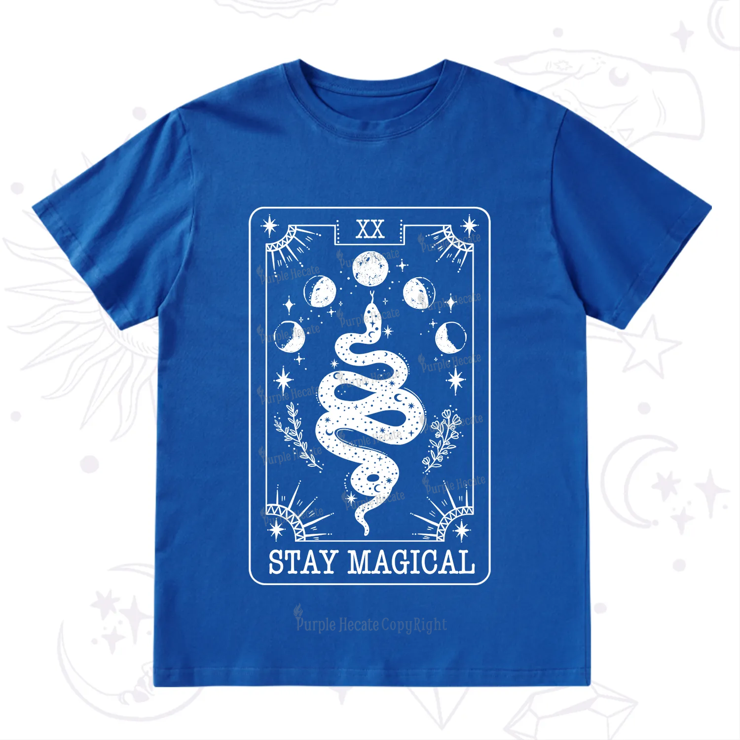 Purplehecate The Stay Magical Tarot T-Shirt