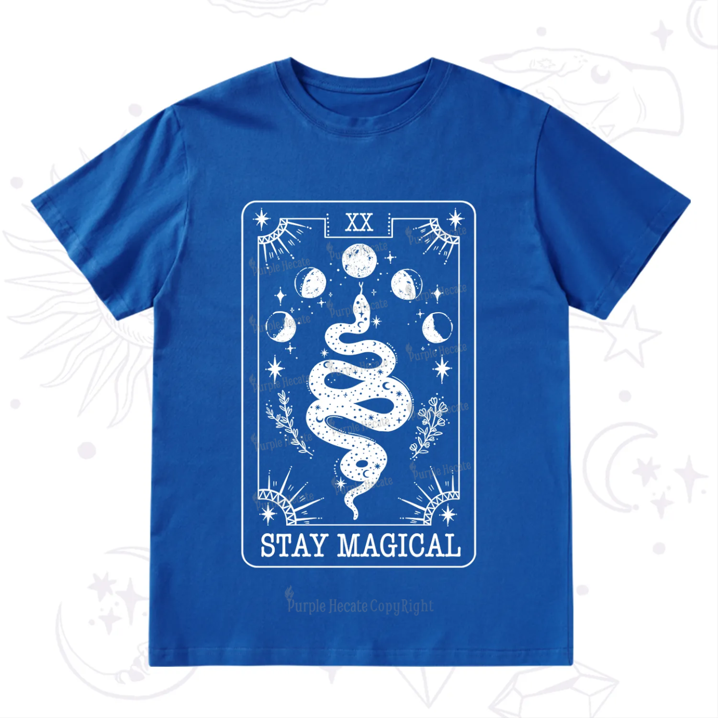 Purplehecate The Stay Magical Tarot T-Shirt