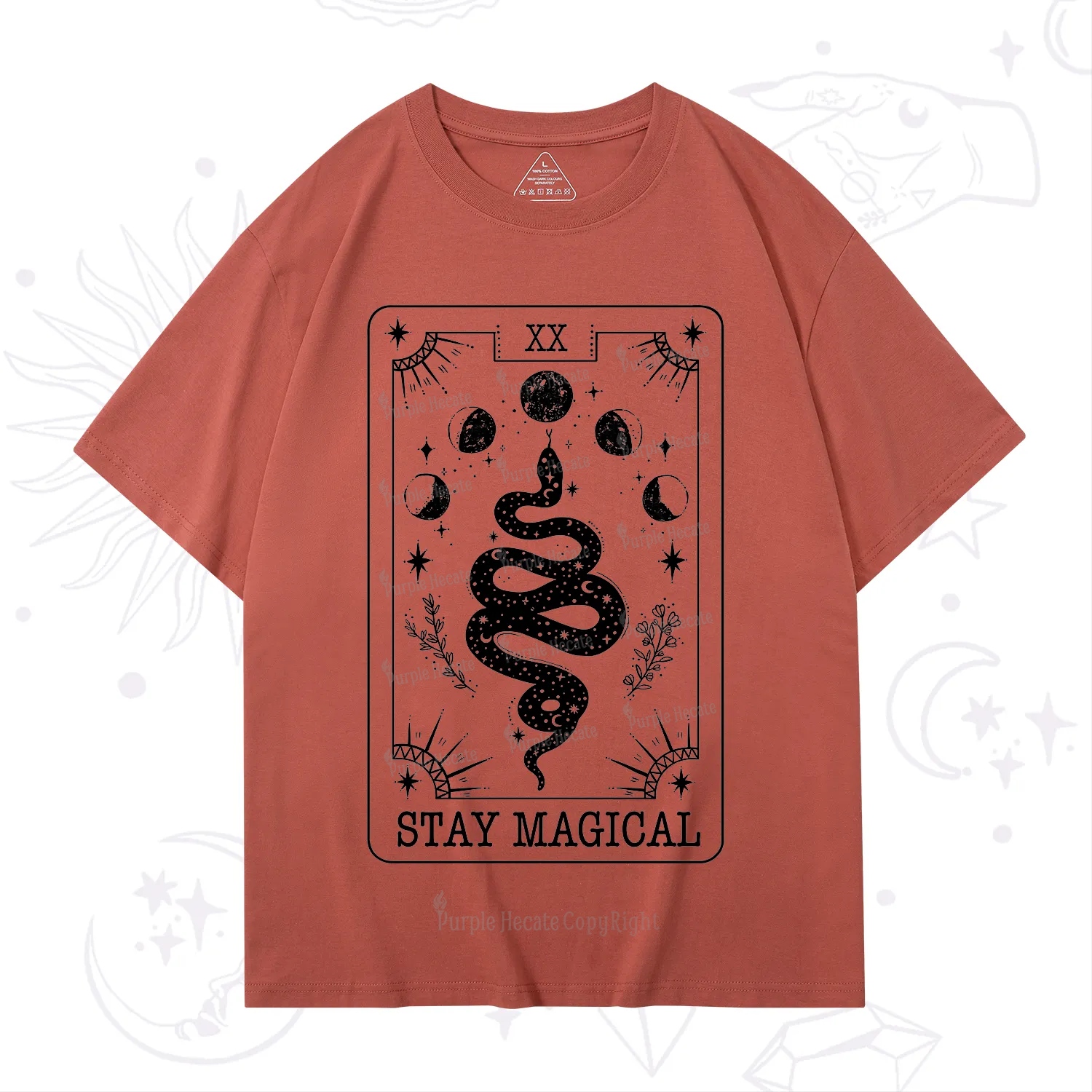 Purplehecate The Stay Magical Tarot T-Shirt