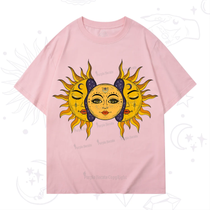 Purplehecate Celestial Twin Suns T-Shirt