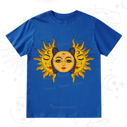 Purplehecate Celestial Twin Suns T-Shirt