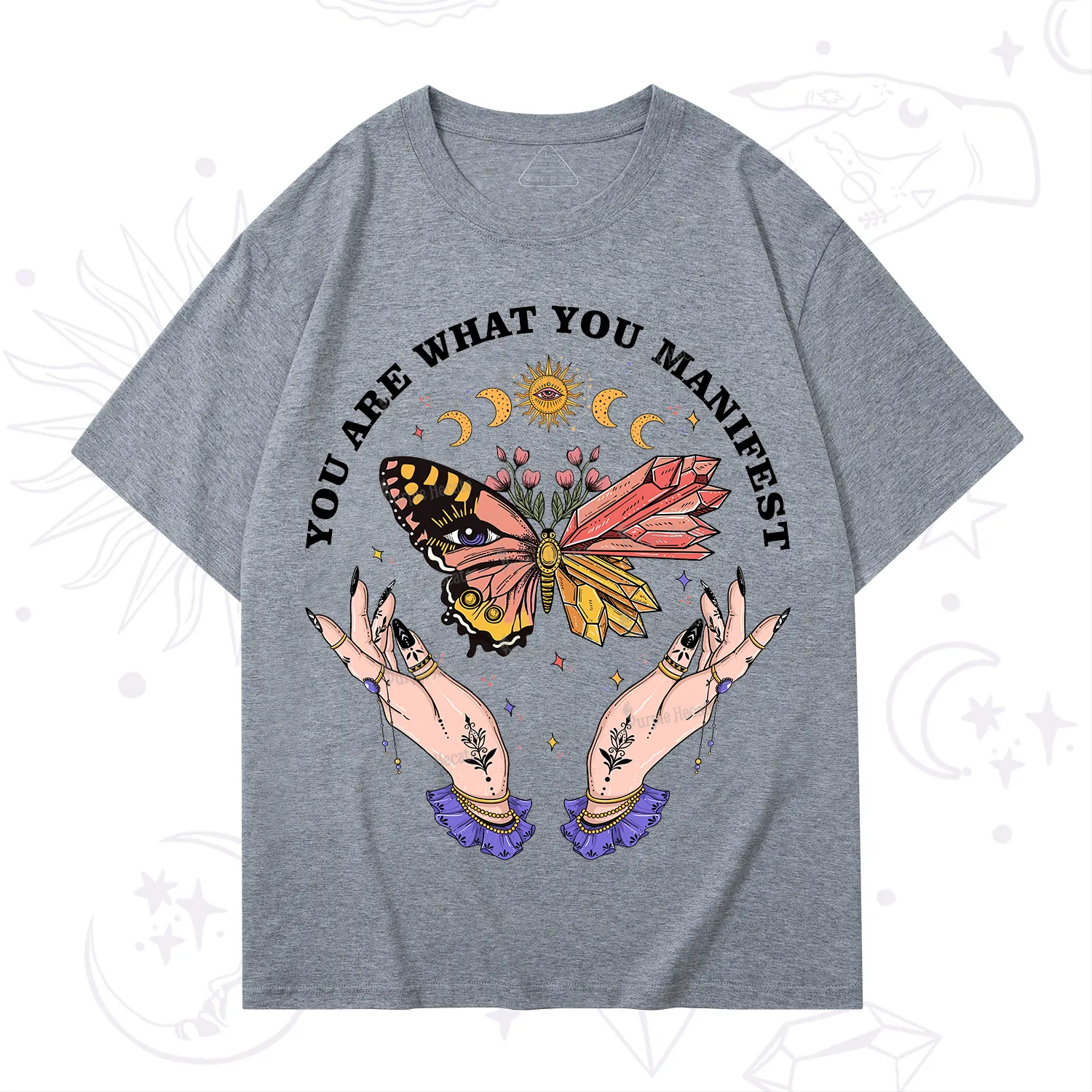 Purplehecate You Are What You Manifest T-Shirt