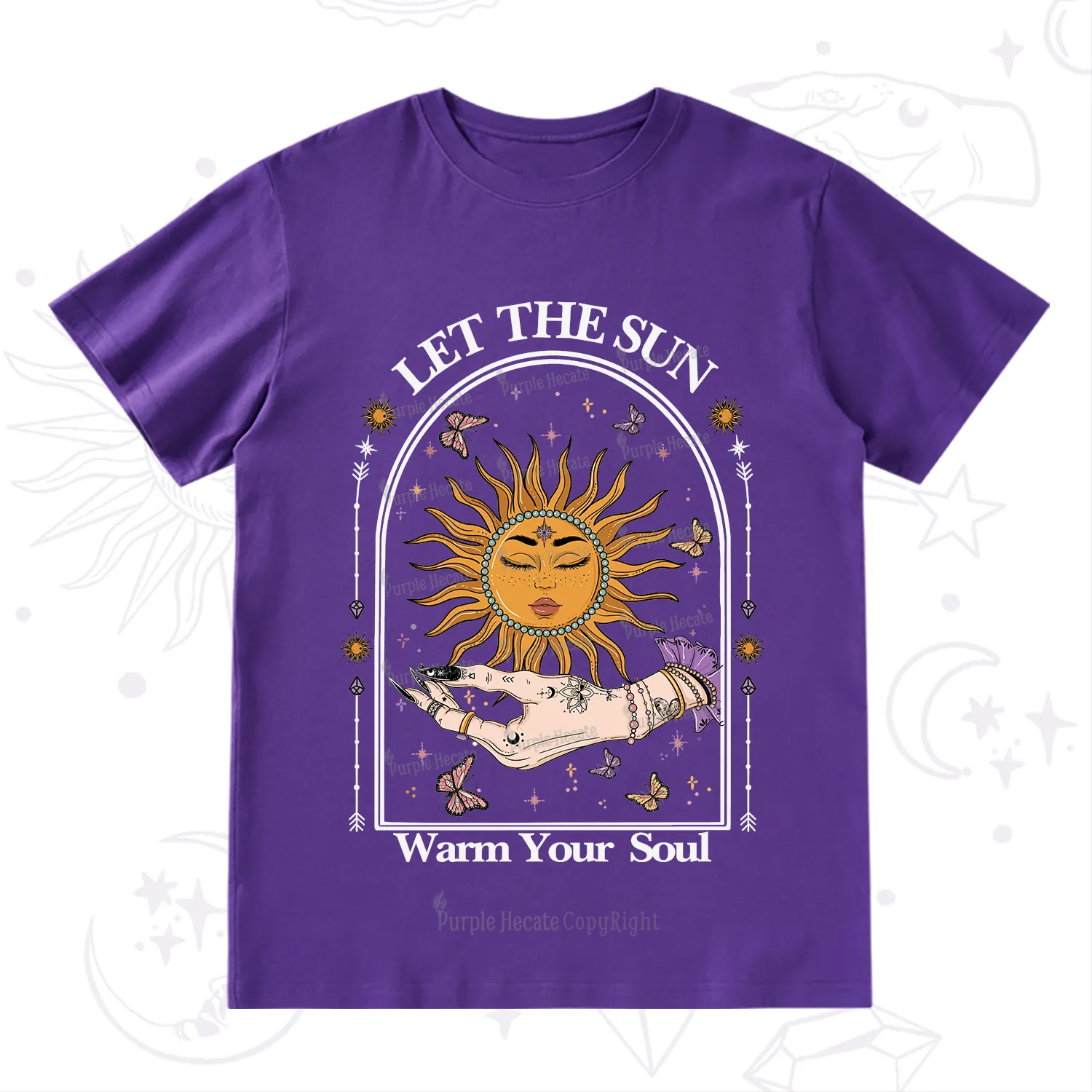 Purplehecate Let The Sun Warm Your Soul T-Shirt