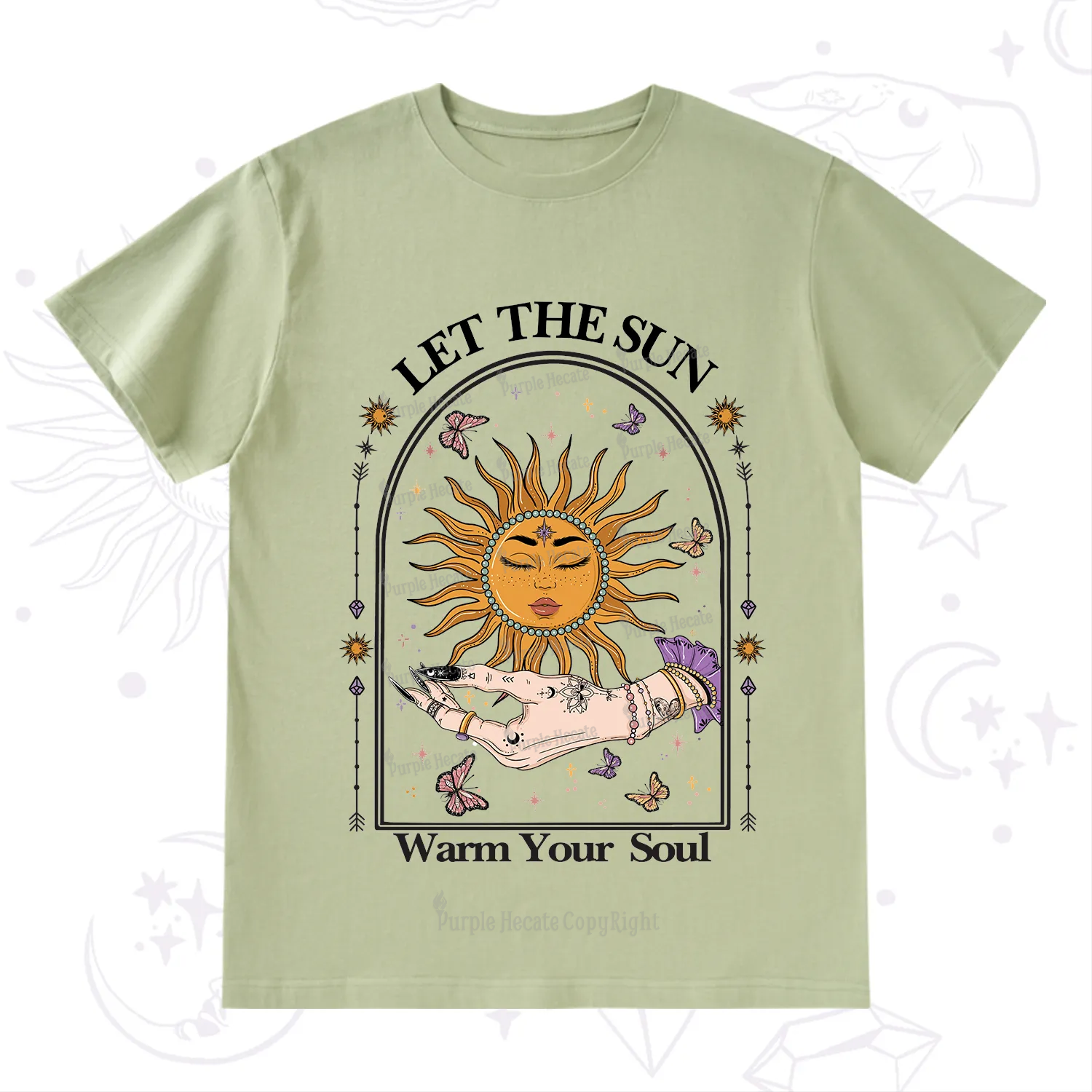 Purplehecate Let The Sun Warm Your Soul T-Shirt