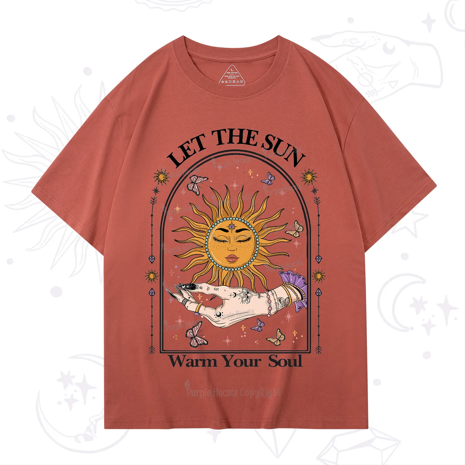 Purplehecate Let The Sun Warm Your Soul T-Shirt
