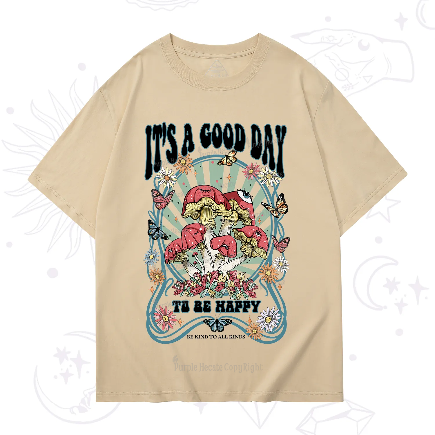 Purplehecate It's A Good Day To Be Happy T-Shirt