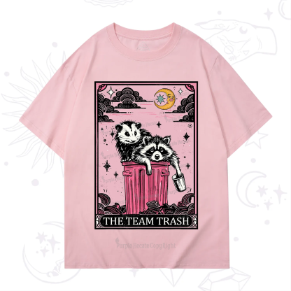 Purplehecate The Team Trash Raccoon & Possum Tarot T-Shirt