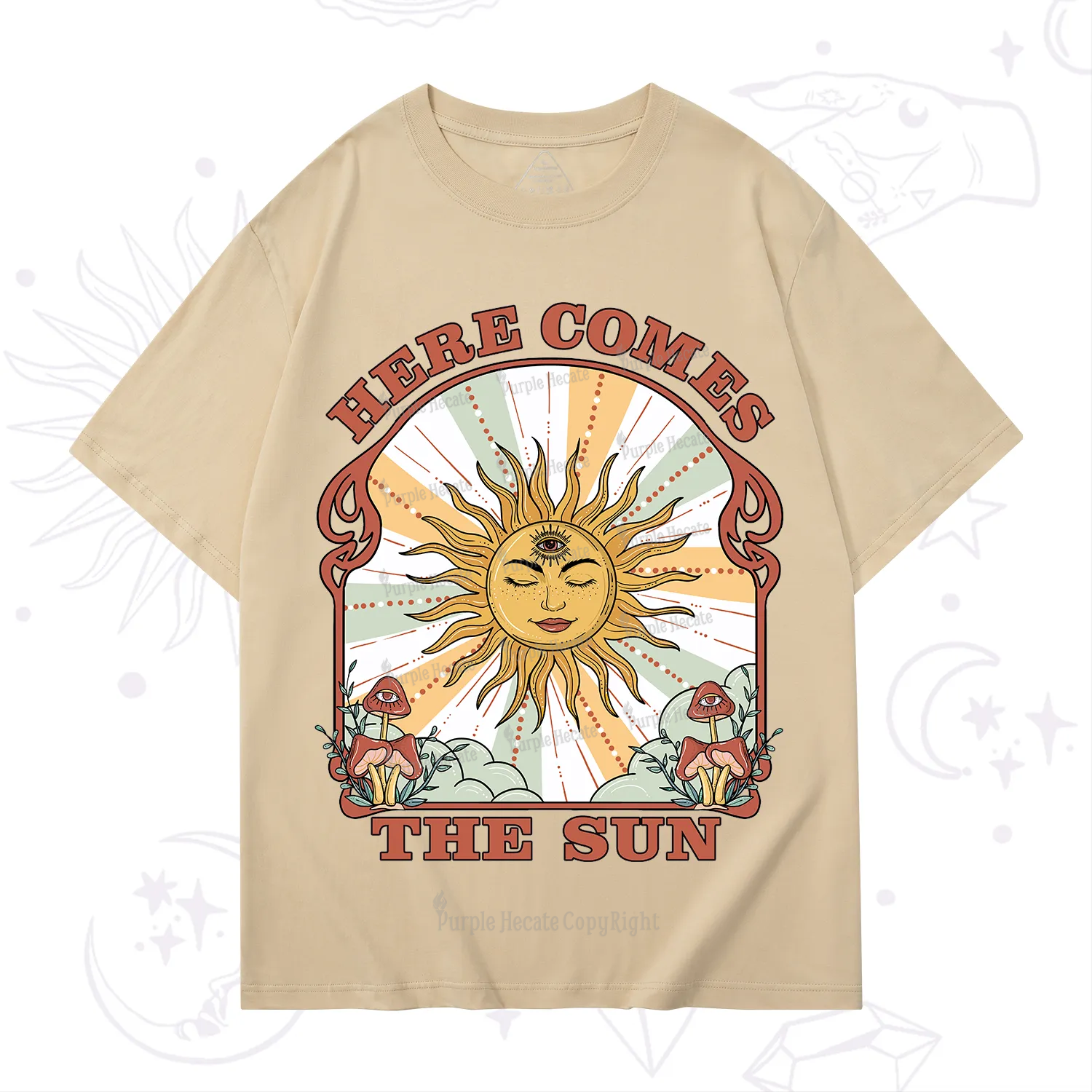 PurplehecateHere Comes The Sun T-Shirt