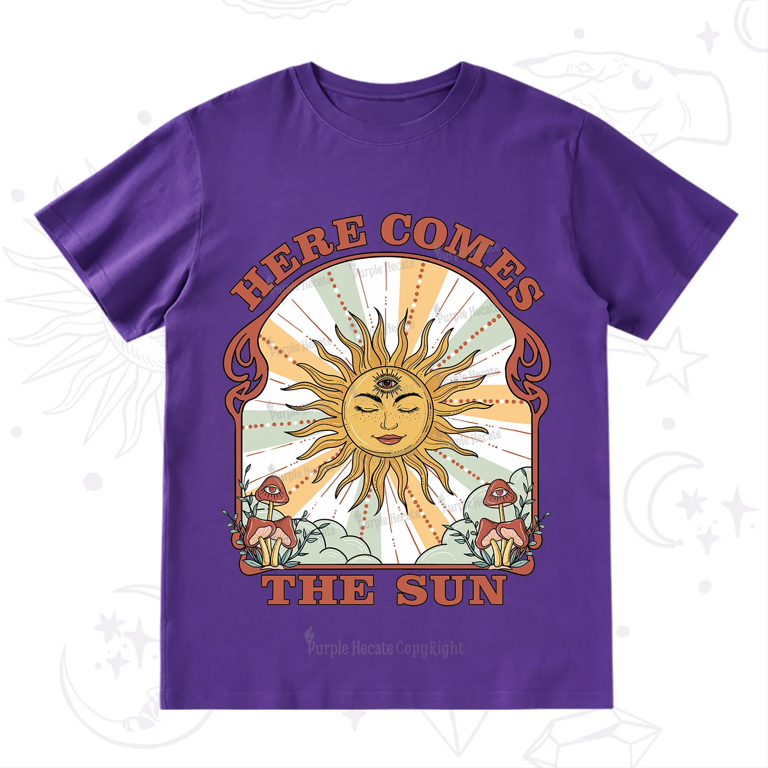 PurplehecateHere Comes The Sun T-Shirt