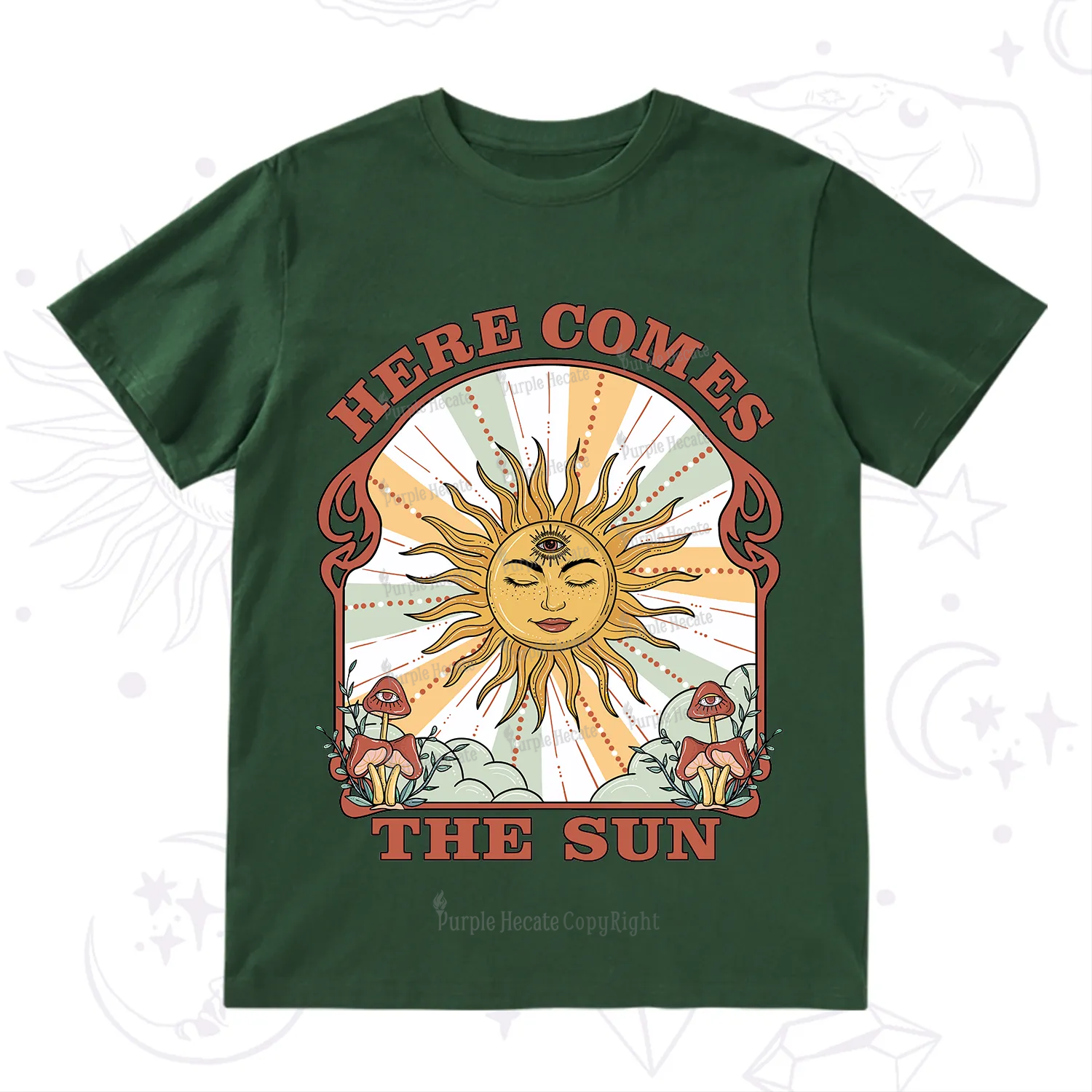 PurplehecateHere Comes The Sun T-Shirt