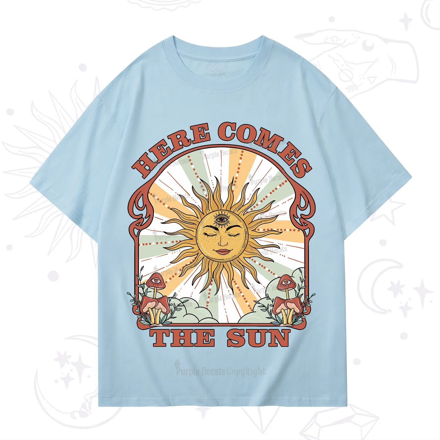 PurplehecateHere Comes The Sun T-Shirt