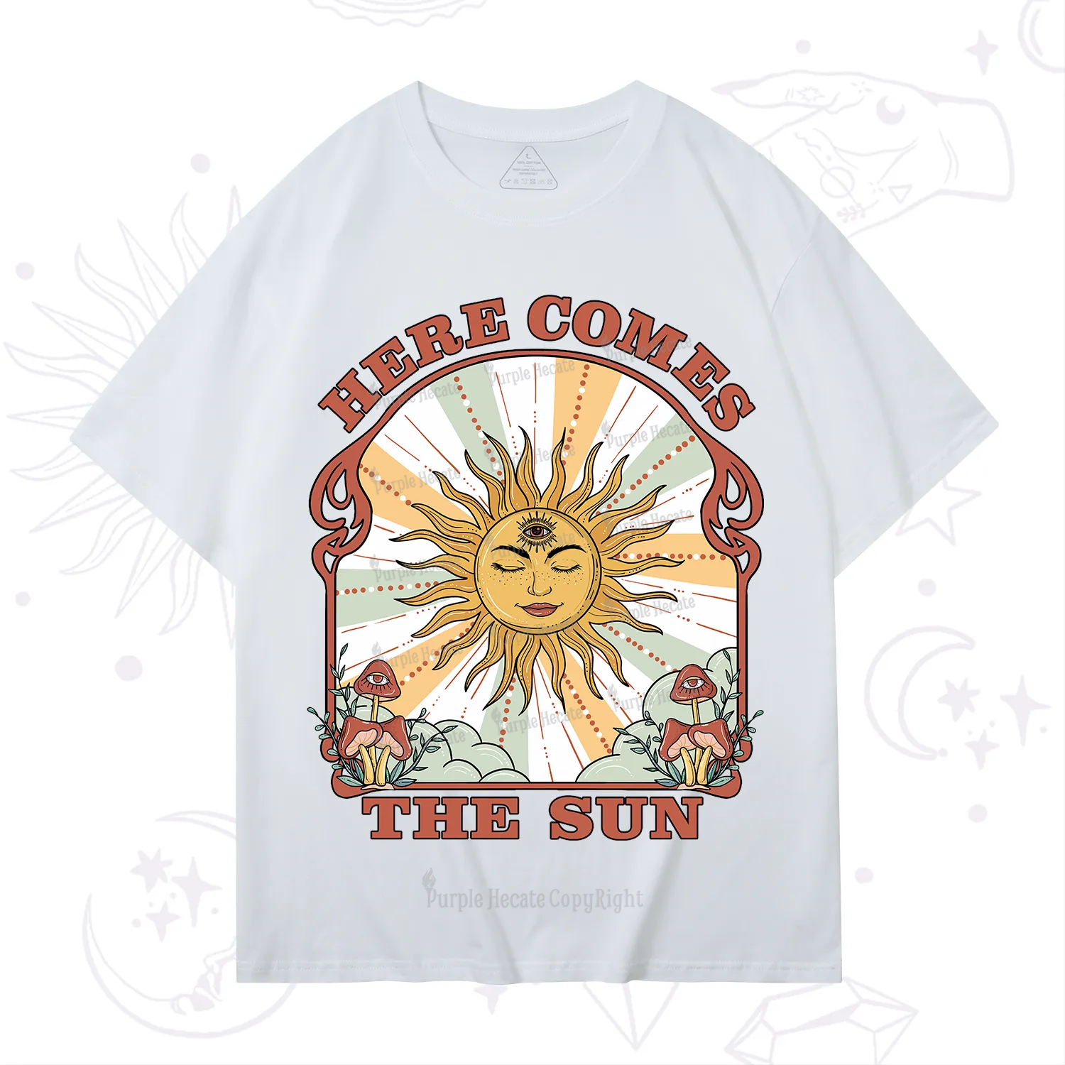 PurplehecateHere Comes The Sun T-Shirt