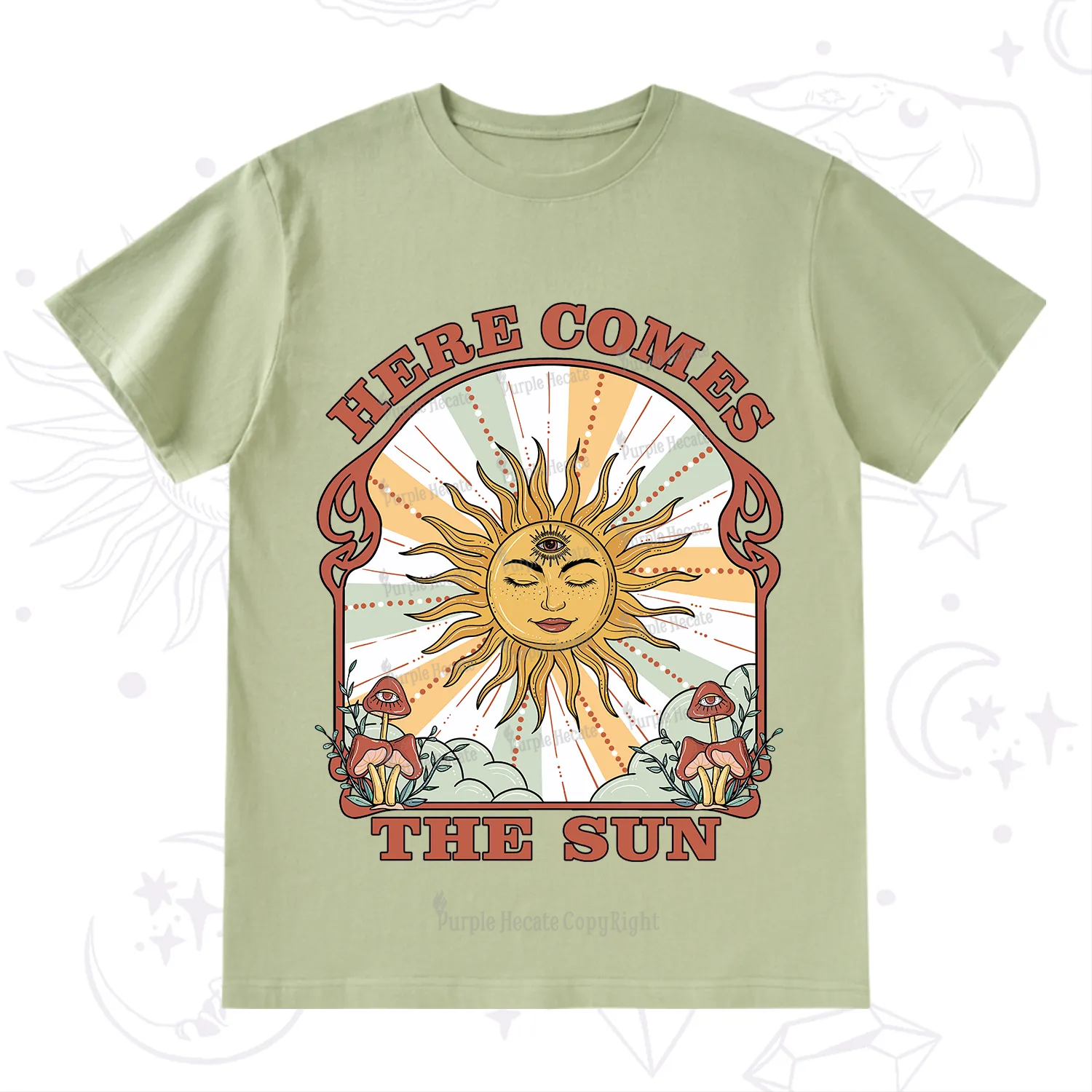 PurplehecateHere Comes The Sun T-Shirt