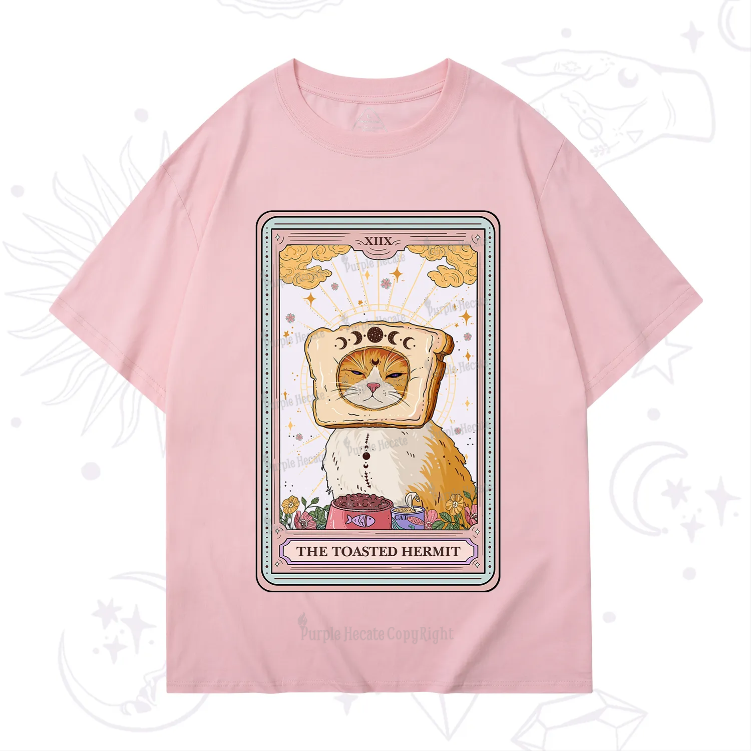 Purplehecate The Toasted Hermit Tarot T-Shirt