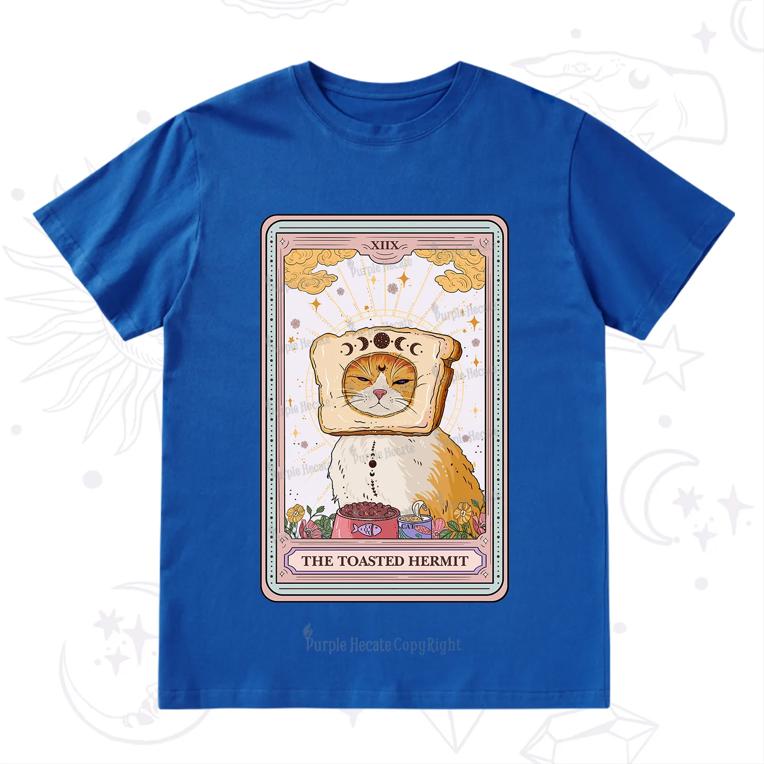 Purplehecate The Toasted Hermit Tarot T-Shirt