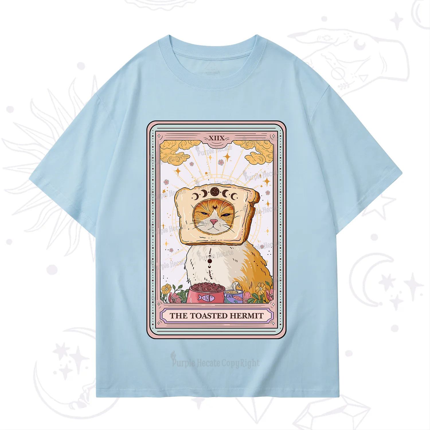 Purplehecate The Toasted Hermit Tarot T-Shirt