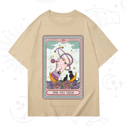 Purplehecate The Vet Tech Tarot T-Shirt