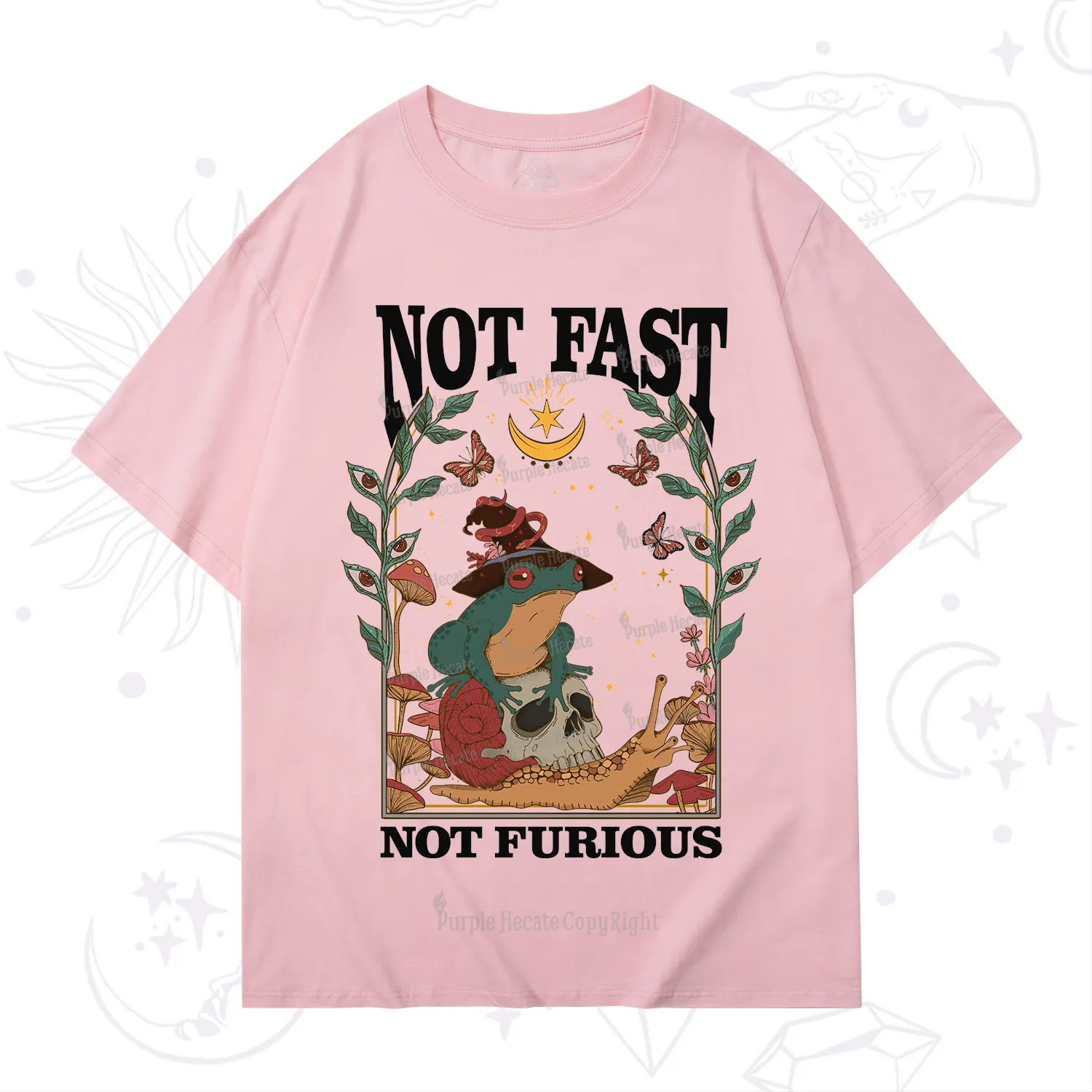Purplehecate Not Fast Not Furious T-Shirt