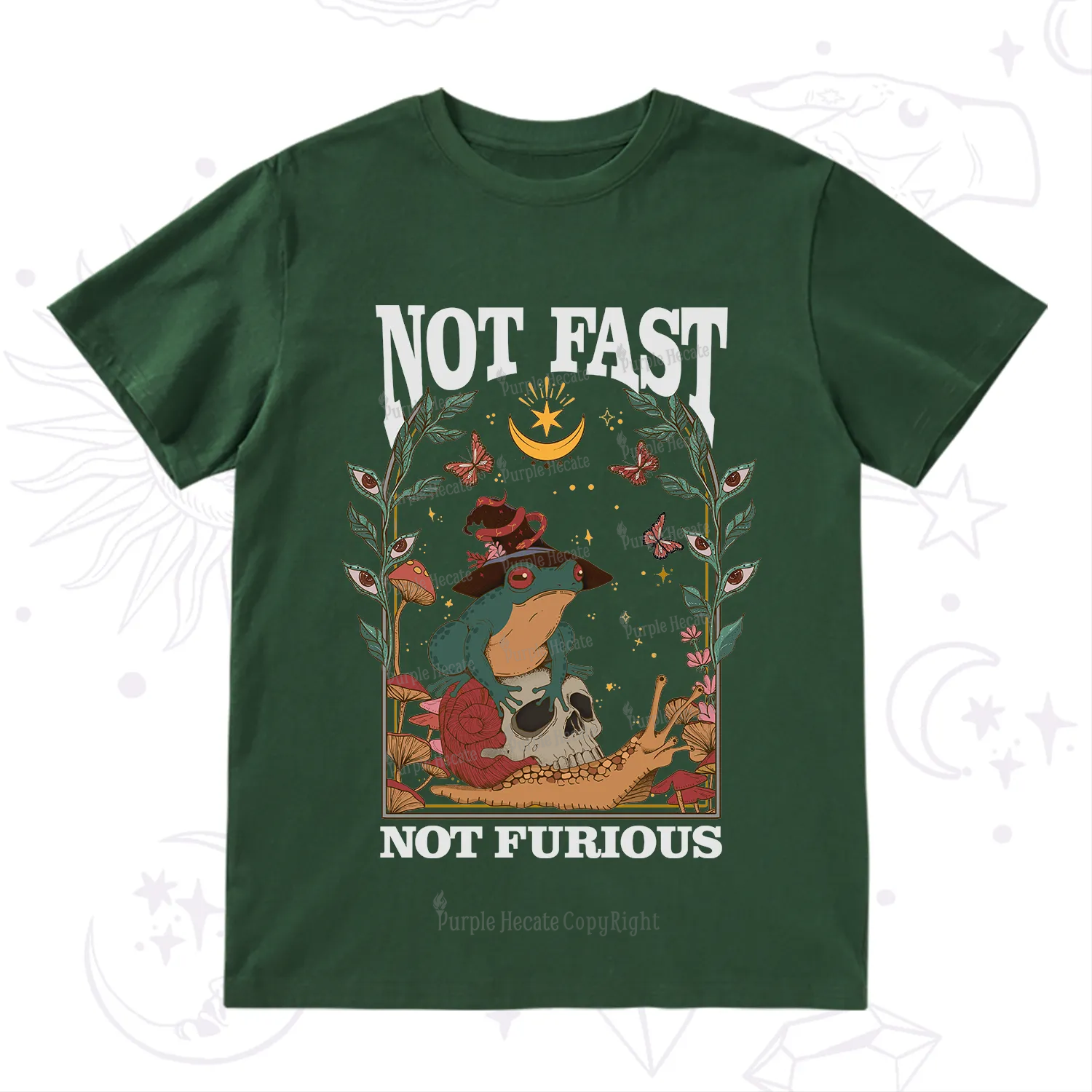Purplehecate Not Fast Not Furious T-Shirt