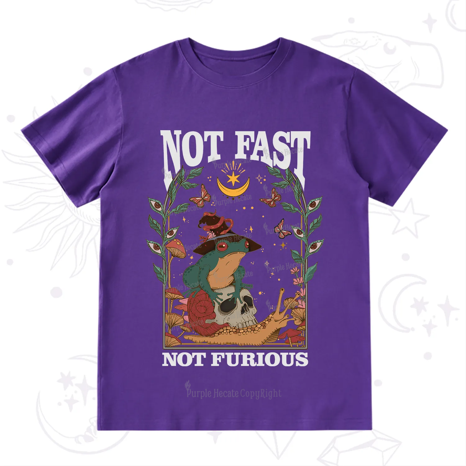 Purplehecate Not Fast Not Furious T-Shirt