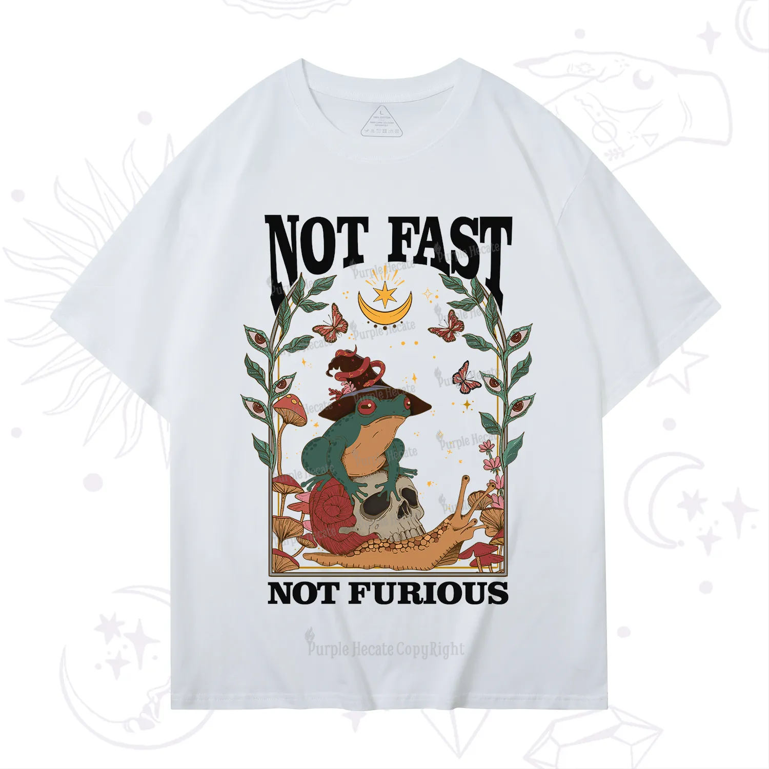 Purplehecate Not Fast Not Furious T-Shirt