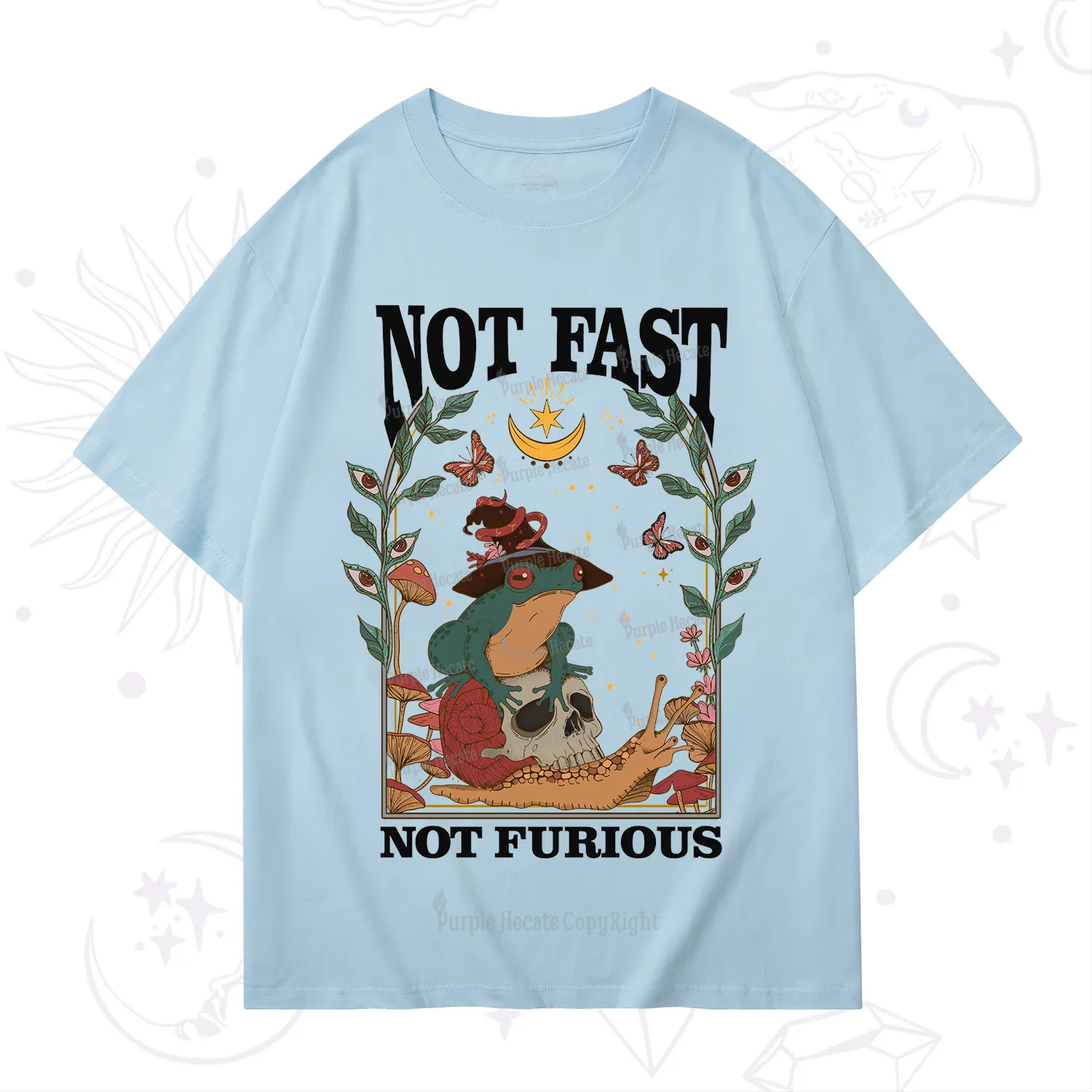 Purplehecate Not Fast Not Furious T-Shirt