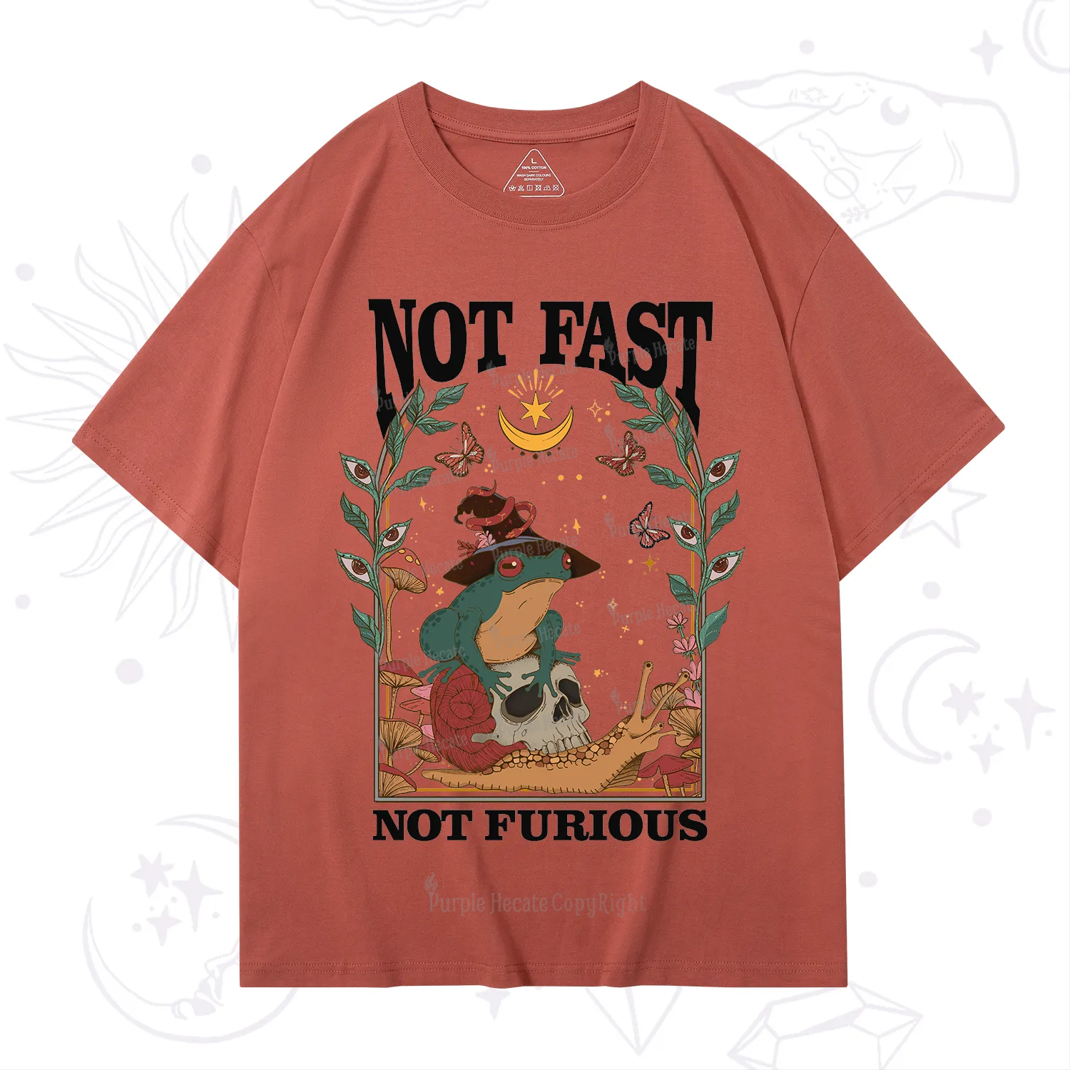 Purplehecate Not Fast Not Furious T-Shirt