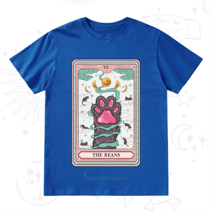 Purplehecate The Beans Cat Tarot T-Shirt