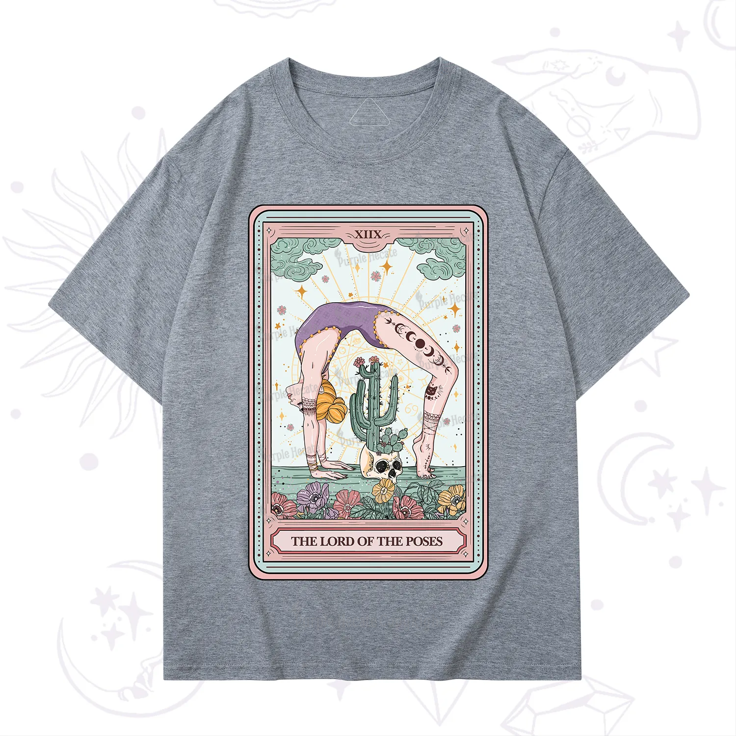 Purplehecate The Lord Of The Poses Tarot T-Shirt