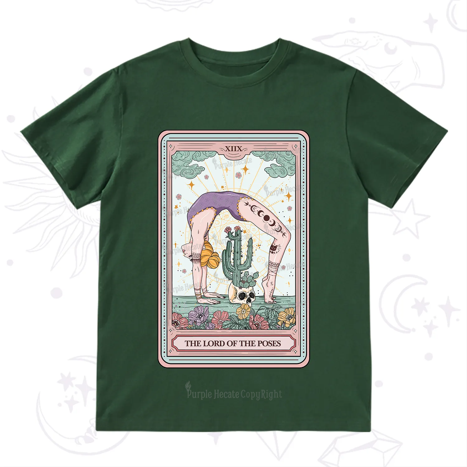 Purplehecate The Lord Of The Poses Tarot T-Shirt