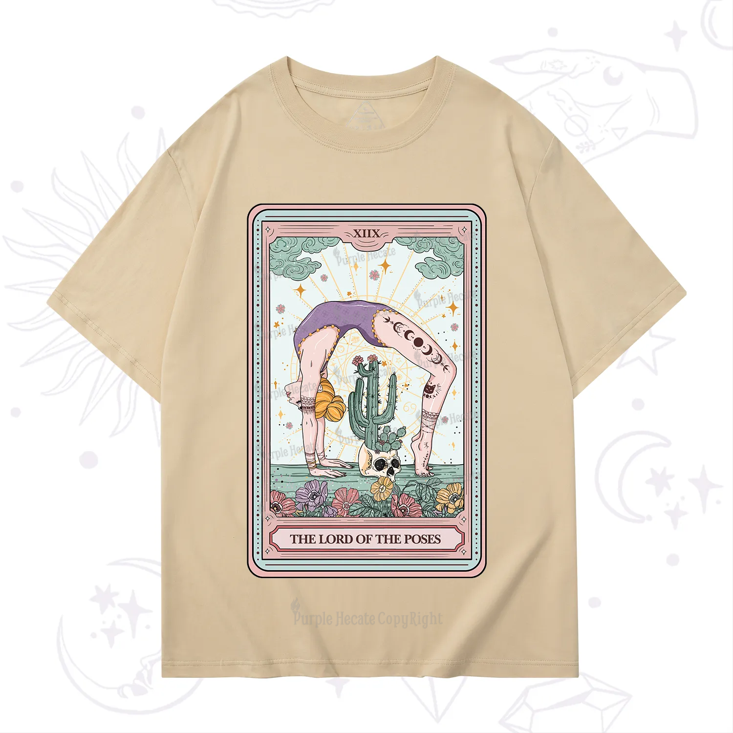 Purplehecate The Lord Of The Poses Tarot T-Shirt