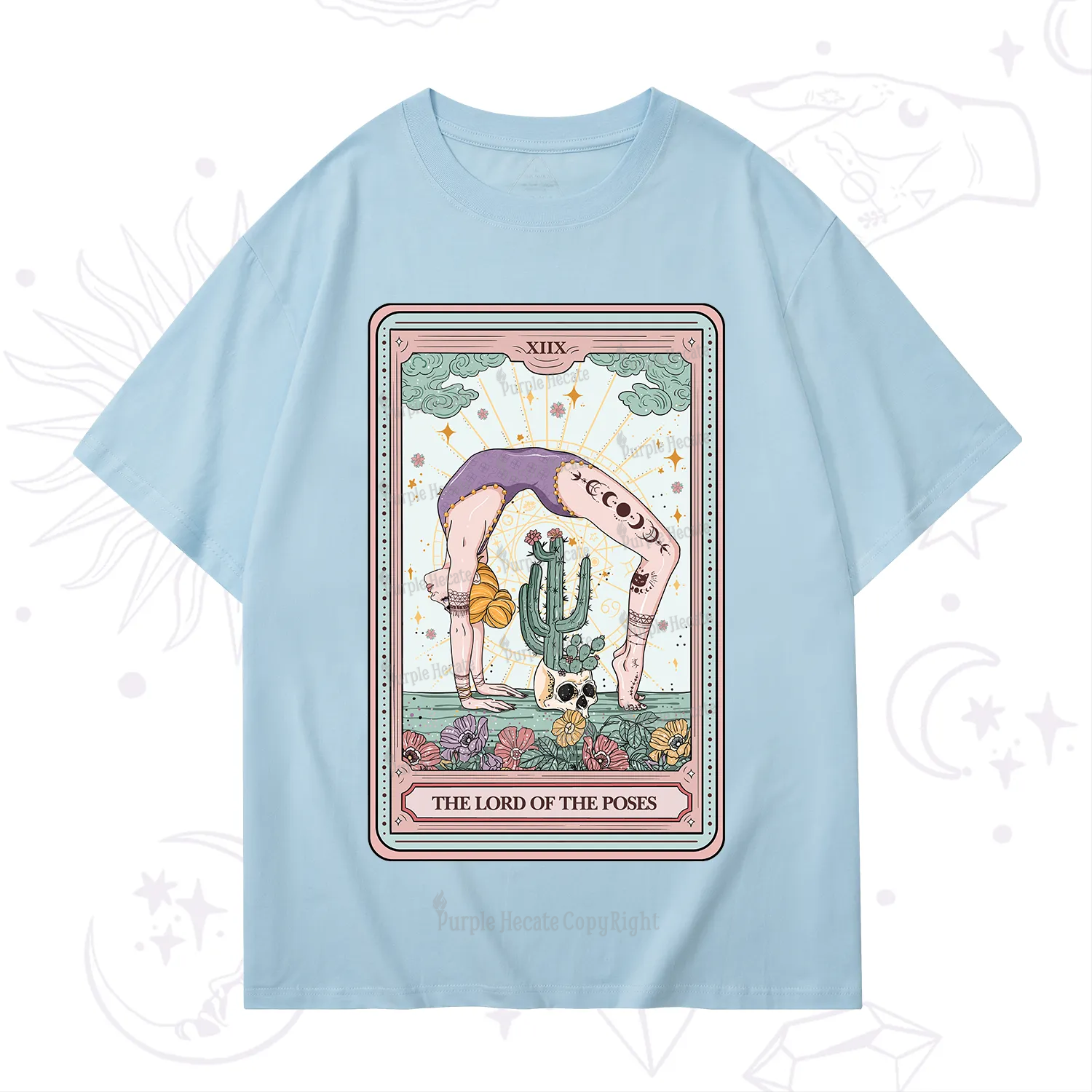 Purplehecate The Lord Of The Poses Tarot T-Shirt