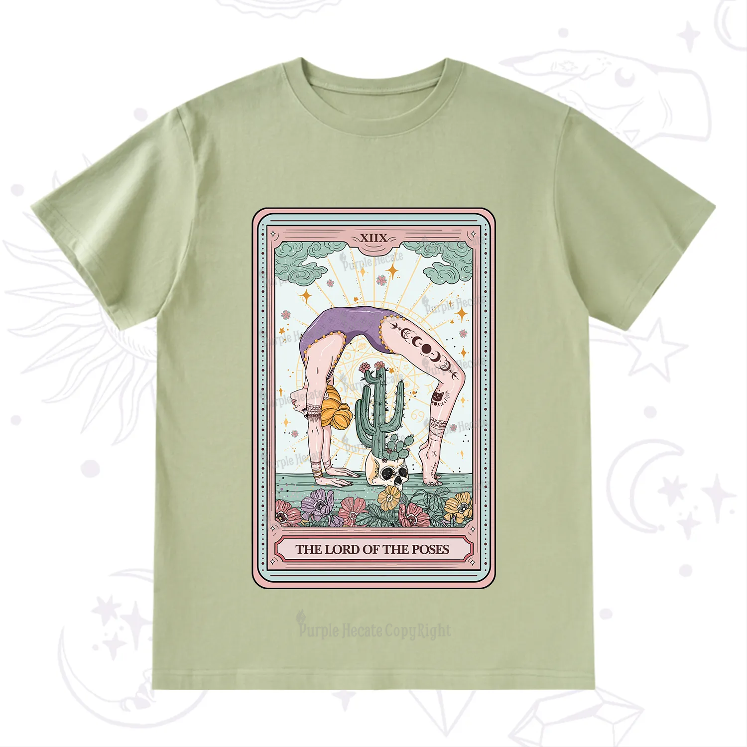 Purplehecate The Lord Of The Poses Tarot T-Shirt