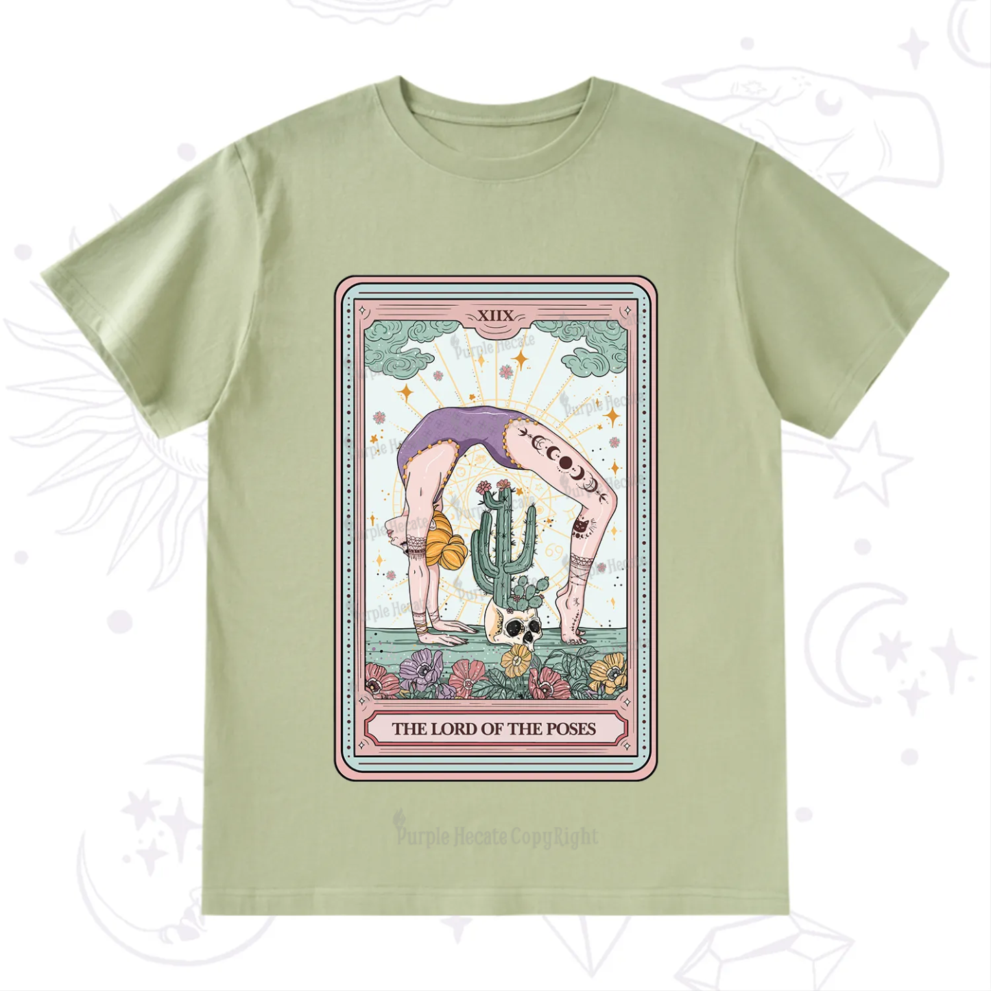 Purplehecate The Lord Of The Poses Tarot T-Shirt