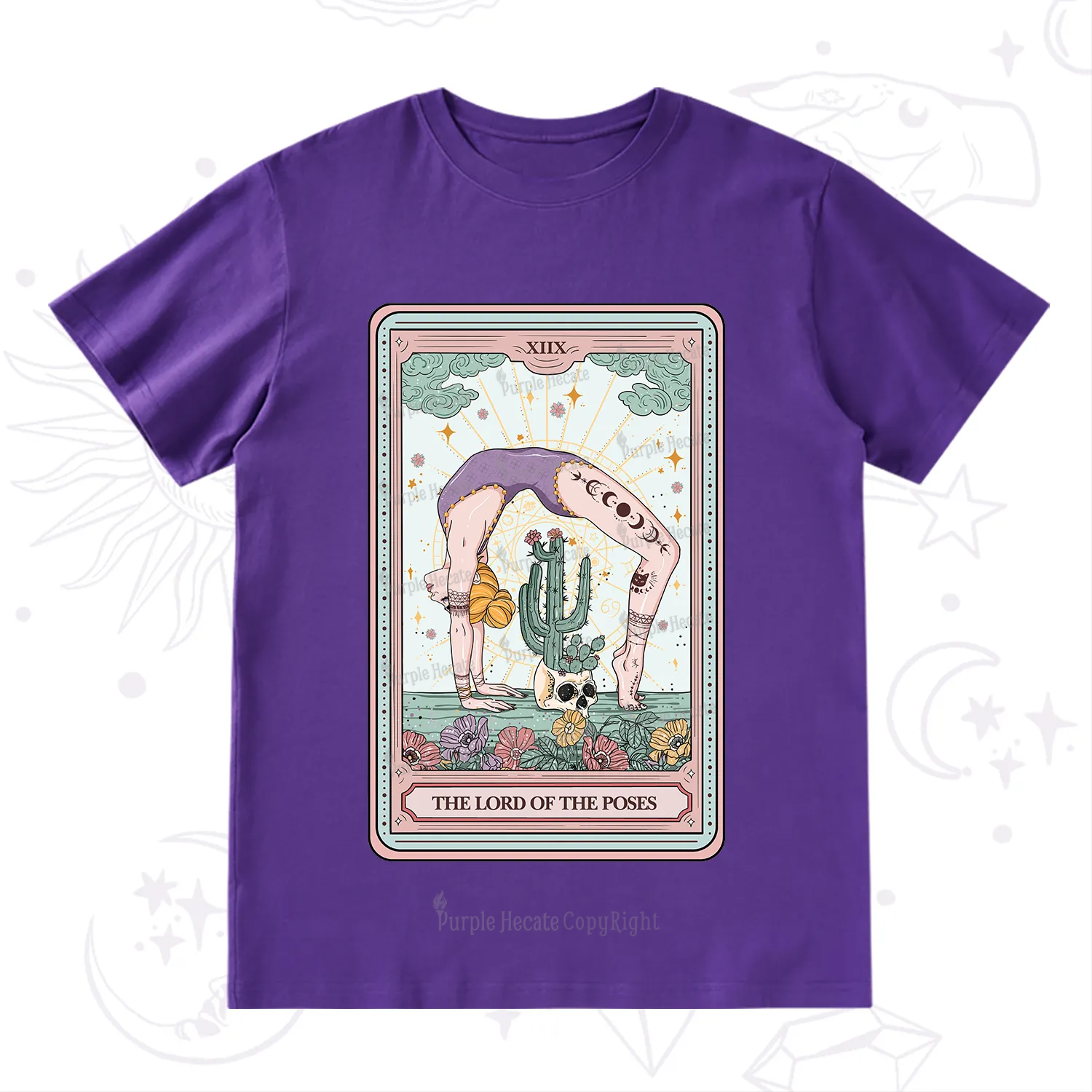 Purplehecate The Lord Of The Poses Tarot T-Shirt