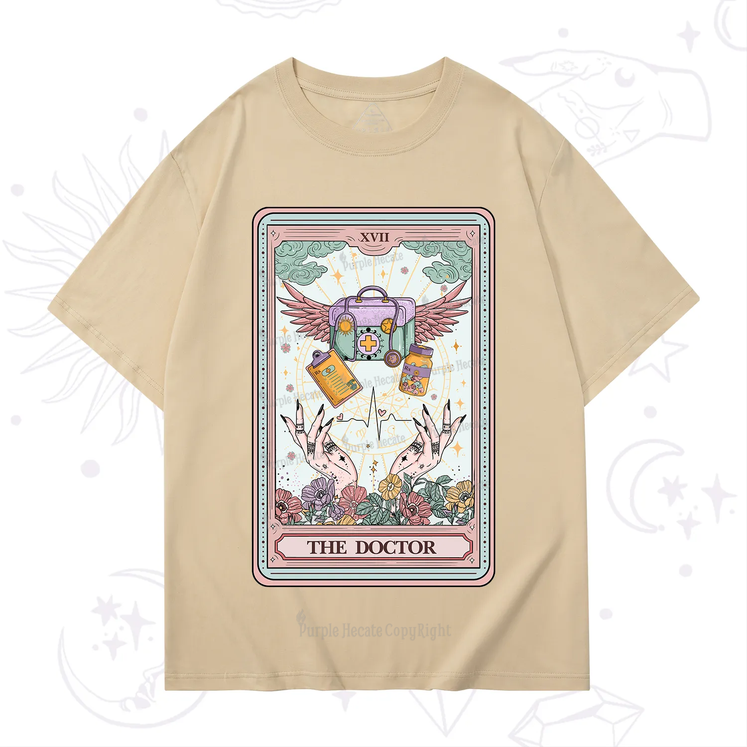 Purplehecate The Doctor Tarot T-Shirt