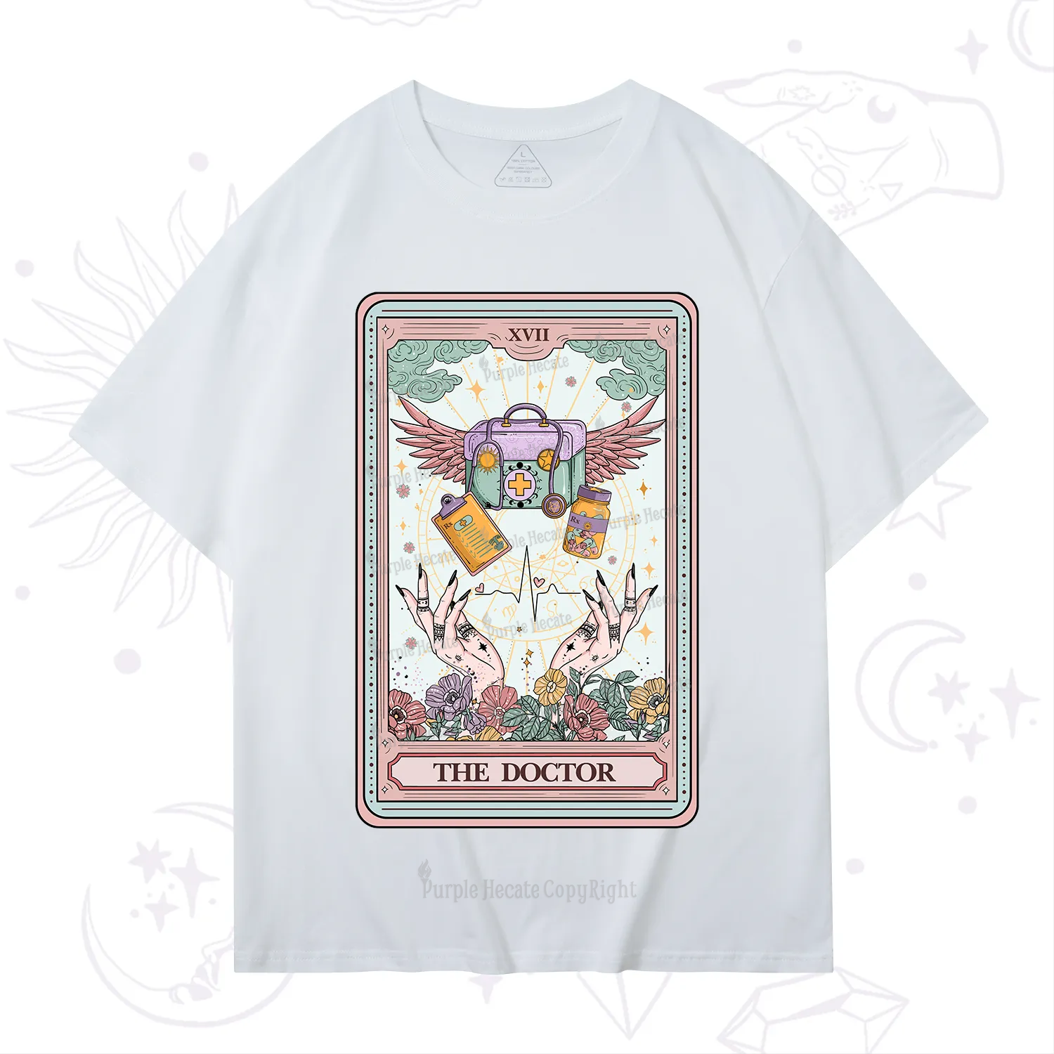 Purplehecate The Doctor Tarot T-Shirt