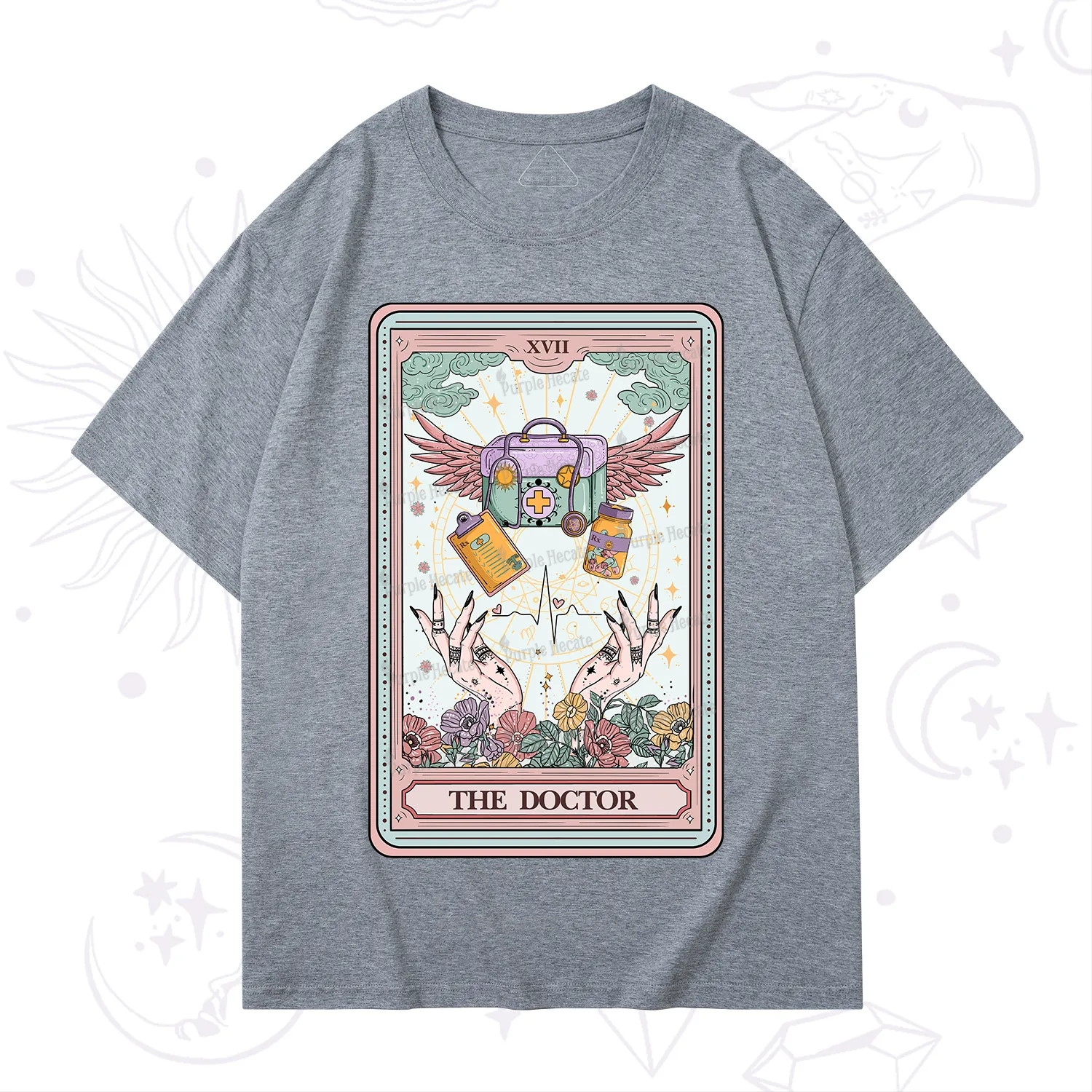 Purplehecate The Doctor Tarot T-Shirt