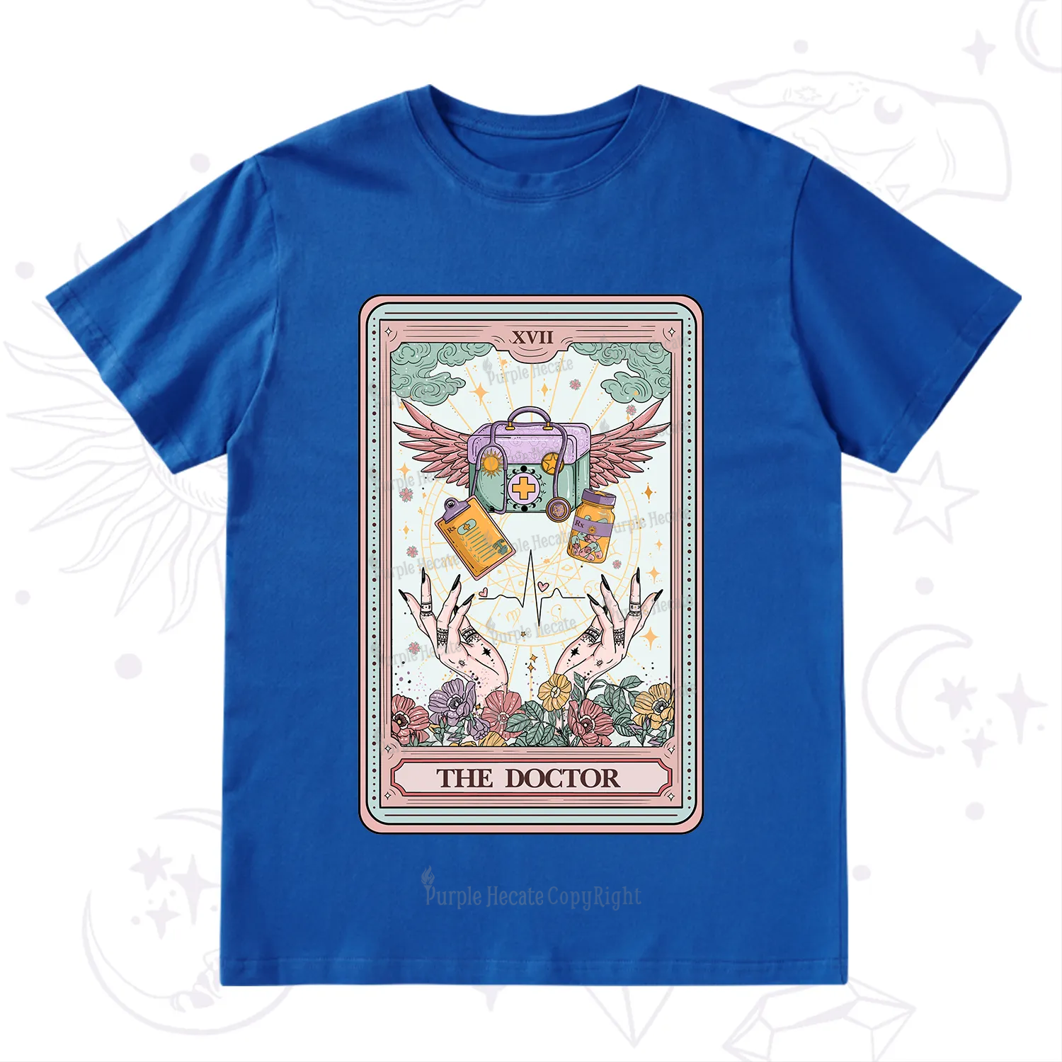 Purplehecate The Doctor Tarot T-Shirt