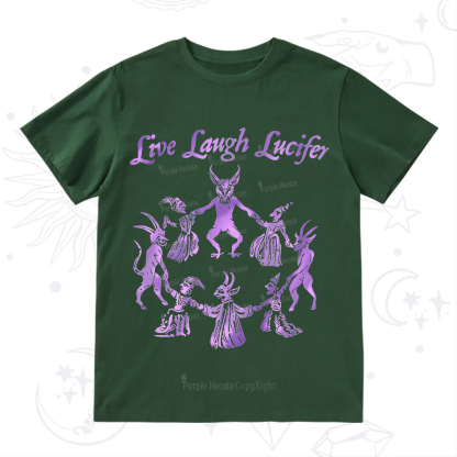 Purplehecate Live Laugh Lucifer Satanic T-Shirt