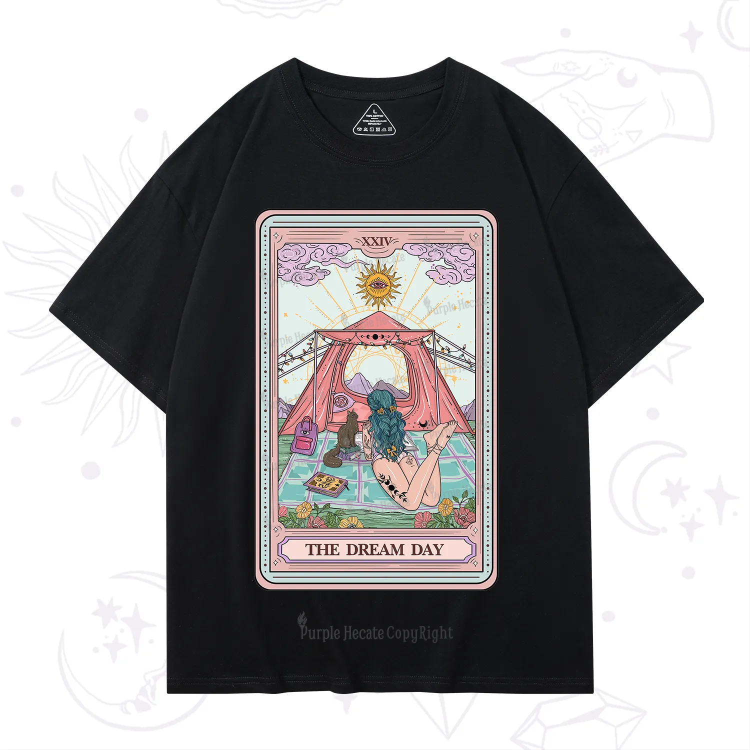 Purplehecate The Dream Day Tarot T-Shirt